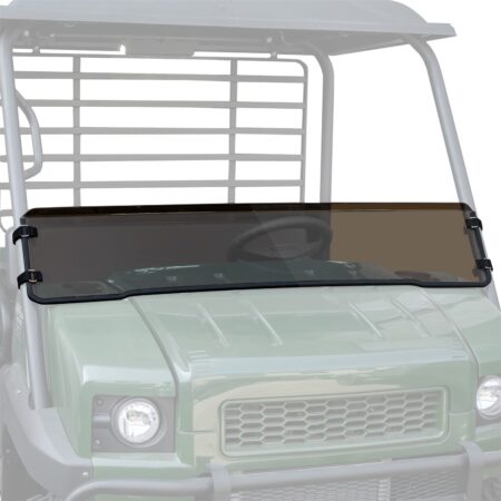 Dark Tinted Front Half Windshield for Kawasaki Mule 4000 4010 2009-2026