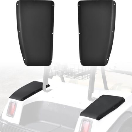 Scuff Guard Plastic Pad Rear Side Guard Panels Set Compatible with Club Car DS Golf Cart 1981+ Accessories