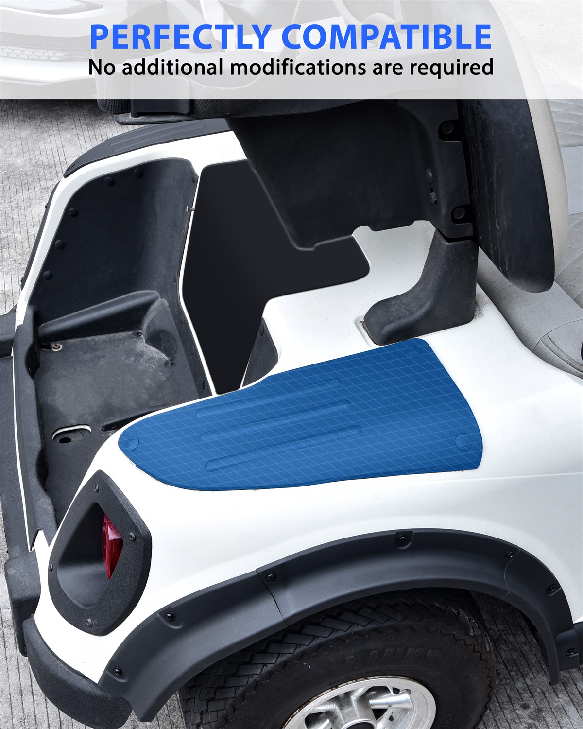 Scuff Guard Plastic Pad Rear Side Guard Panel Compatible with E-Z