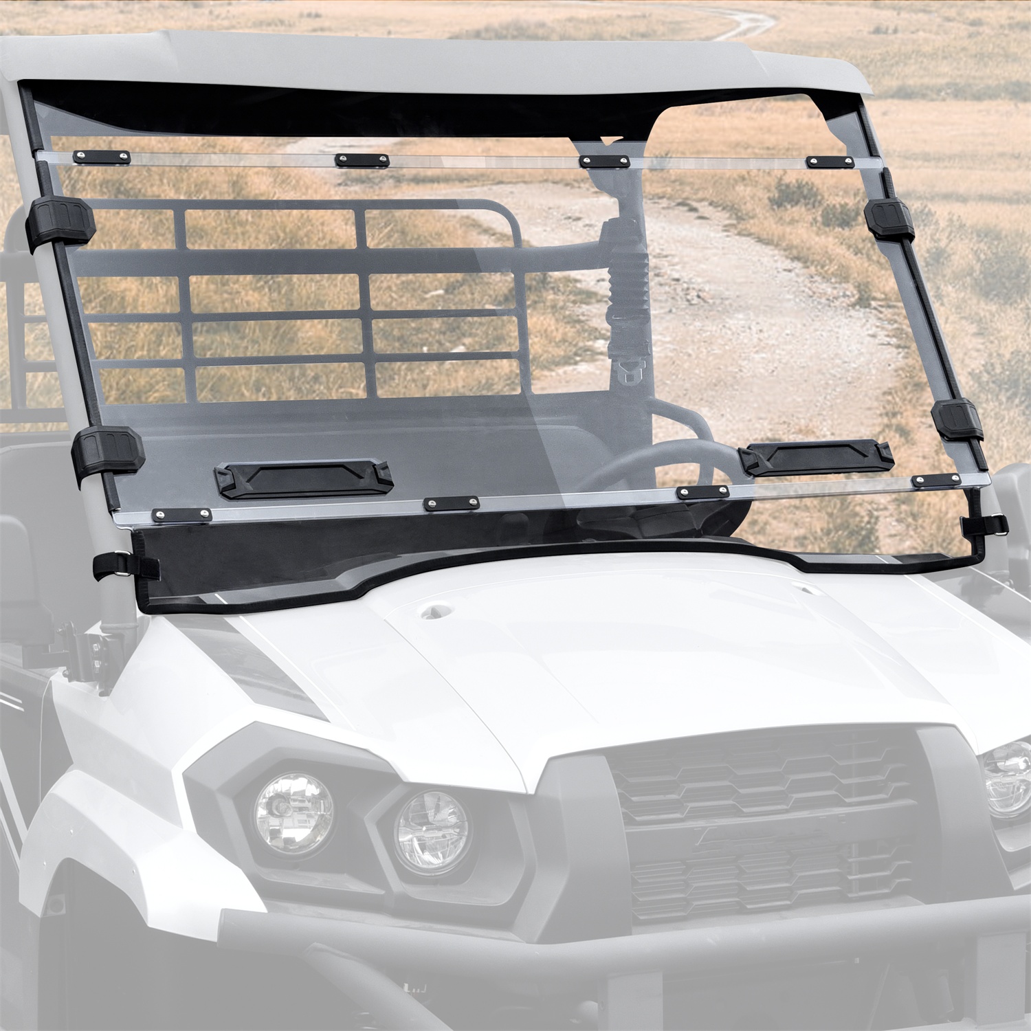 Full Windshield for Kawasaki Mule Pro-MX 2019-2026
