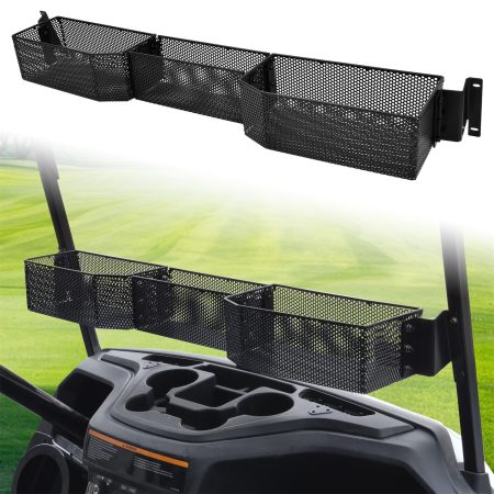 Inner Front Storage Basket Combined Front Inner Dash Tray Storage Organizer Compatible with Yamaha Drive2 G29