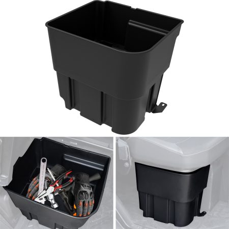20.5L Under Seat Storage Box Combined Front Rear Under Passenger Seat Storage Bin for Polaris Ranger XD 1500/Crew 2024+