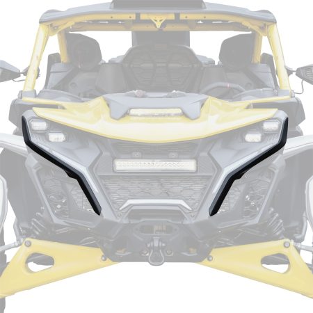 Front Left & Right DRL Fairing Trim Panel Kit for Can-Am Maverick R MAX X RS RC 2024-2026