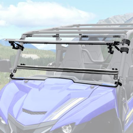 Flip Up Windshield for Yamaha Wolverine X2 X4 850 2018-2020