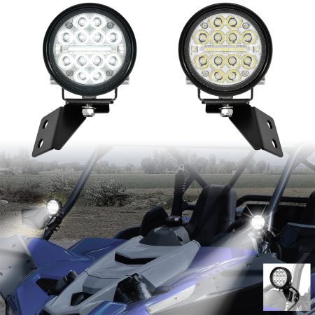 A-Pillar LED Pod Lights for Yamaha YXZ1000R 2019-2025
