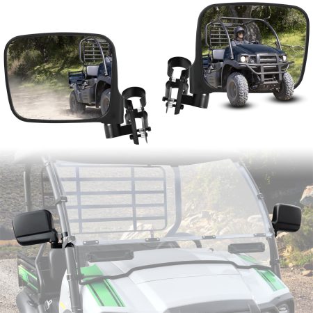 Adjustable Side Mirrors Compatible with Kawasaki Mule SX SE XC LE FE 2017-2026