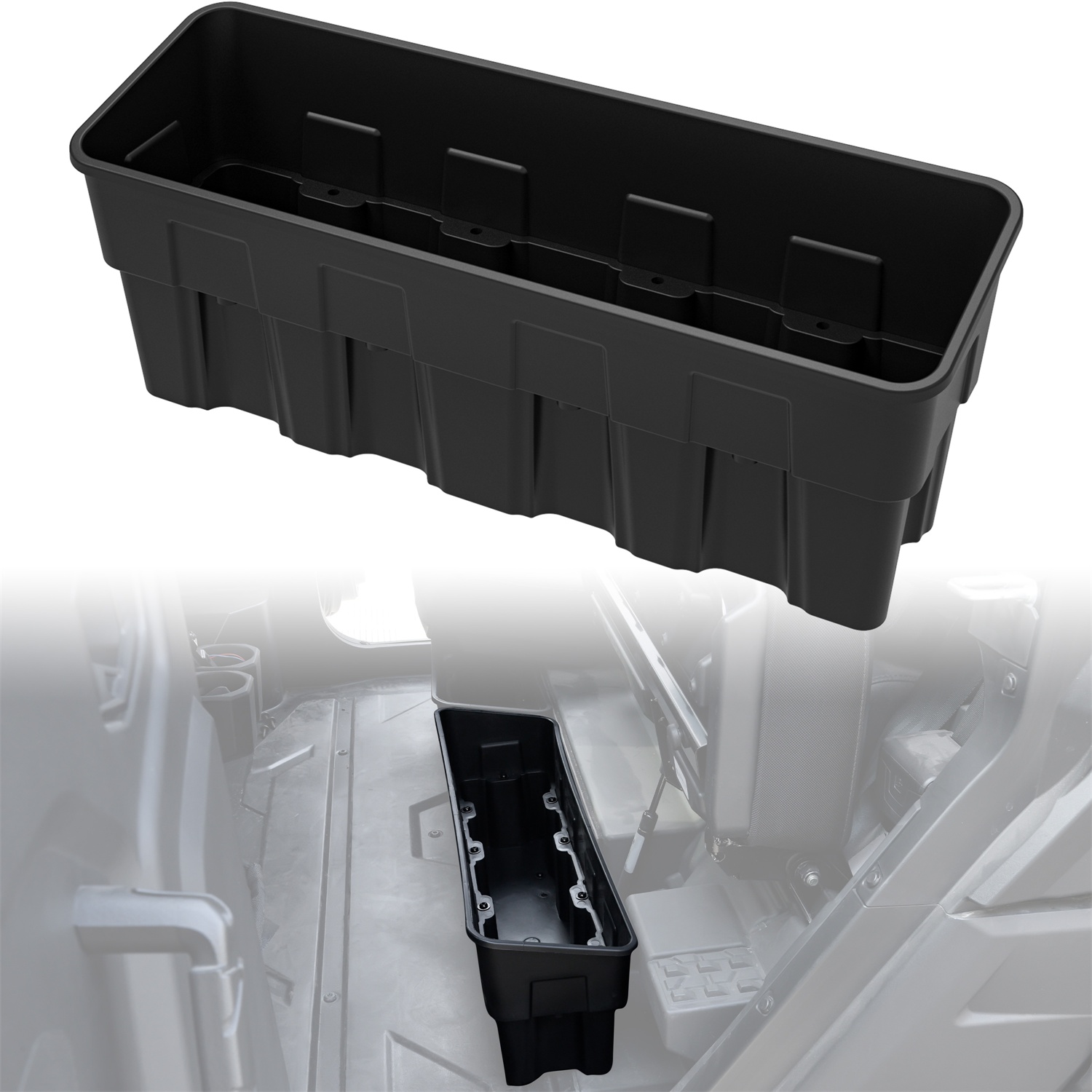 Rear Seat Under Seat 13L Storage Box for Polaris XPEDITION XP 5/ADV 5 2024-2026
