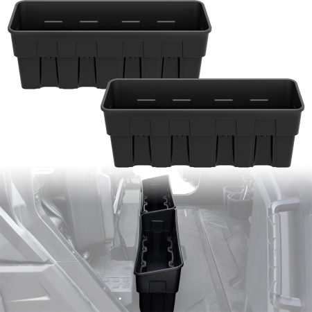 2PCS Rear Seat Under Seat 13L Storage Boxes for Polaris XPEDITION XP 5/ADV 5 2024-2026