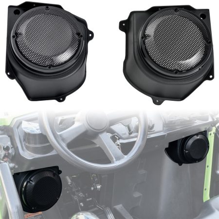 6.5" Under Dash Kick Speaker Pod Brackets Compatible with Honda Pioneer 520 2021+