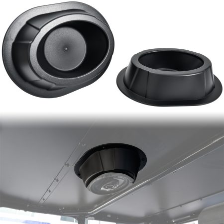 2PCS UTV 6 by 9 Inch Roof Speakers Pods for Can-Am/Polaris/Kawasaki/Honda/Yamaha Accessories