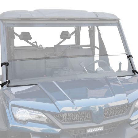 Front Half Windshield for CFMOTO UFORCE 1000/1000 XL 2019-2026, Clear Durable Front Half Windscreen Window for CFMOTO UFORCE 1000 2019-2026/1000 XL 2022-2026