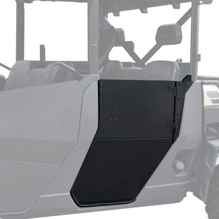 Aluminum Rear Half Door Inserts Panels Kit for Polaris Ranger Crew 1000/ Ranger Crew XP 1000 2018+ Accessories(One Pair)