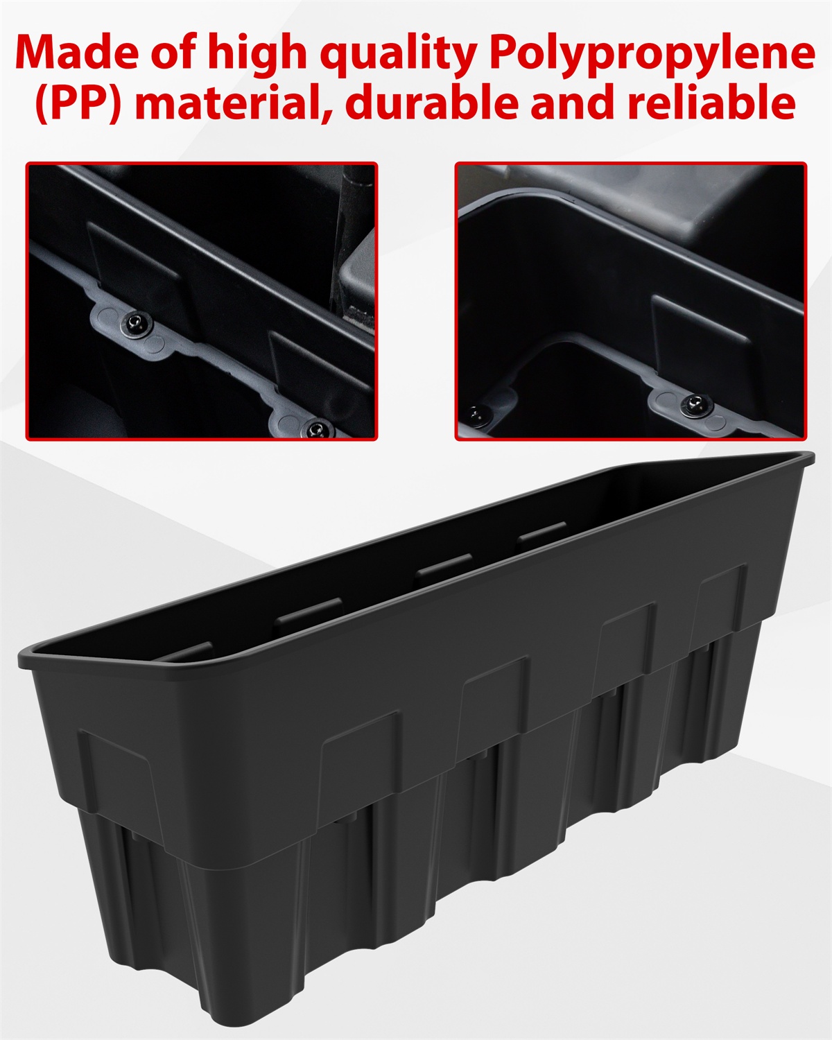 Rear Seat Under Seat 13L Storage Box for Polaris XPEDITION XP 5