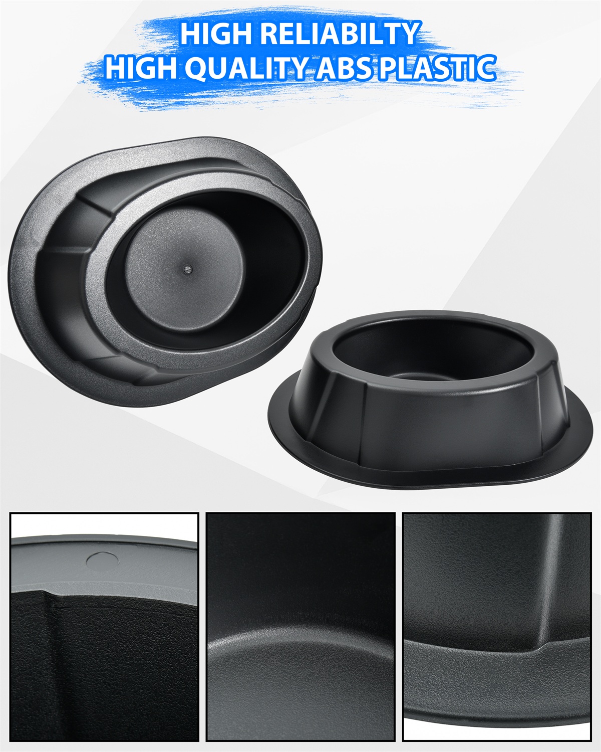 2PCS UTV 6 by 9 Inch Roof Speakers Pods for Can-Am/Polaris