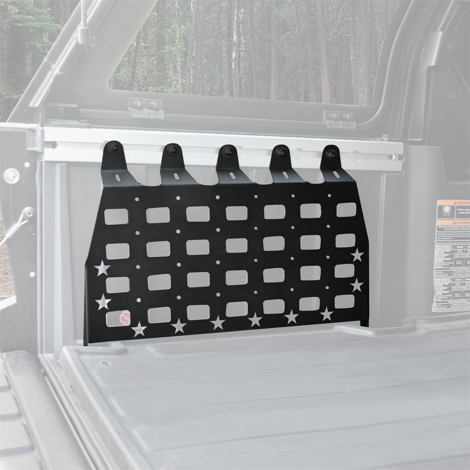 Cargo Bed Side Iron Molle Panels for Polaris XPEDITION ADV/ADV 5 2024+