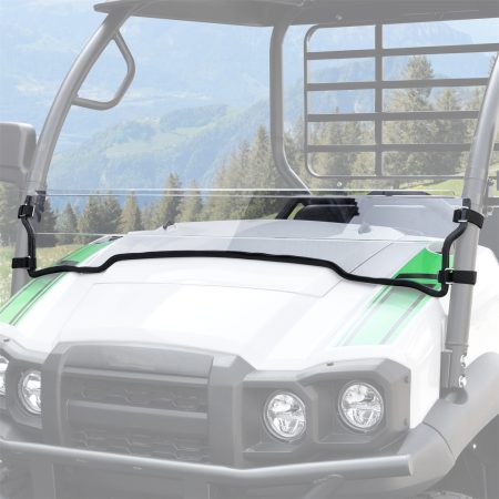 Clear Front Half Windshield for Kawasaki Mule SX SE XC LE FE 2017-2026 Accessories