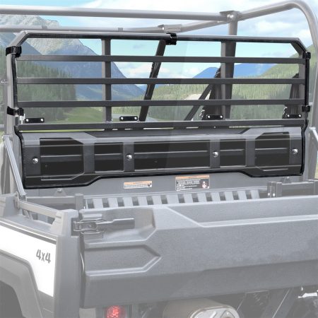 Combined Rear Windshield for Kawasaki Mule Pro FXT DXT 2015-2026 Accessories