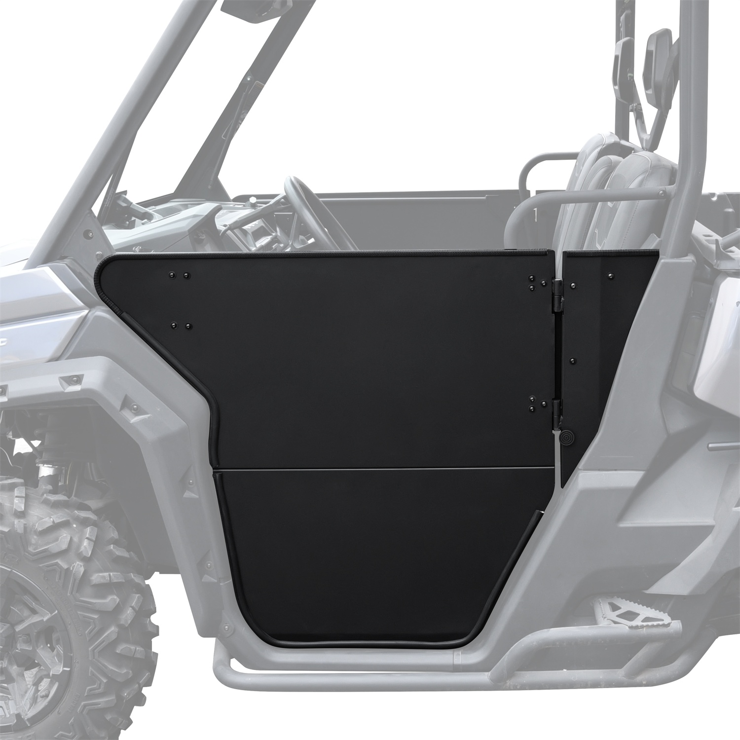 Aluminum Front Half Door Inserts Panels Kit for Can-Am Defender HD5 HD7 HD8 HD9 HD10 MAX 2016-2026