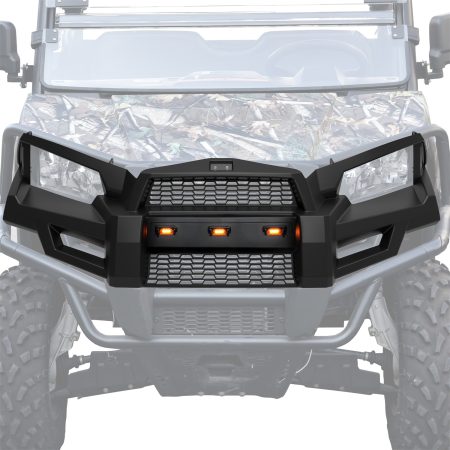 Black Combined Front Fascia with Lights for Polaris Ranger Midsize 570 500 ETX EV 2016-2022,Replace #5451005-070