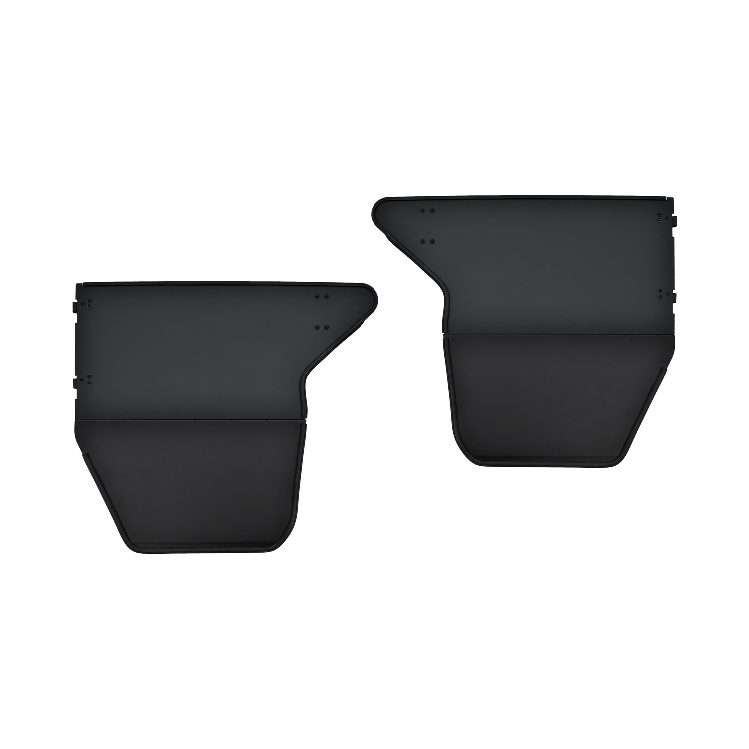 Aluminum Front Half Door Inserts Panels Kit for Can-Am Defender
