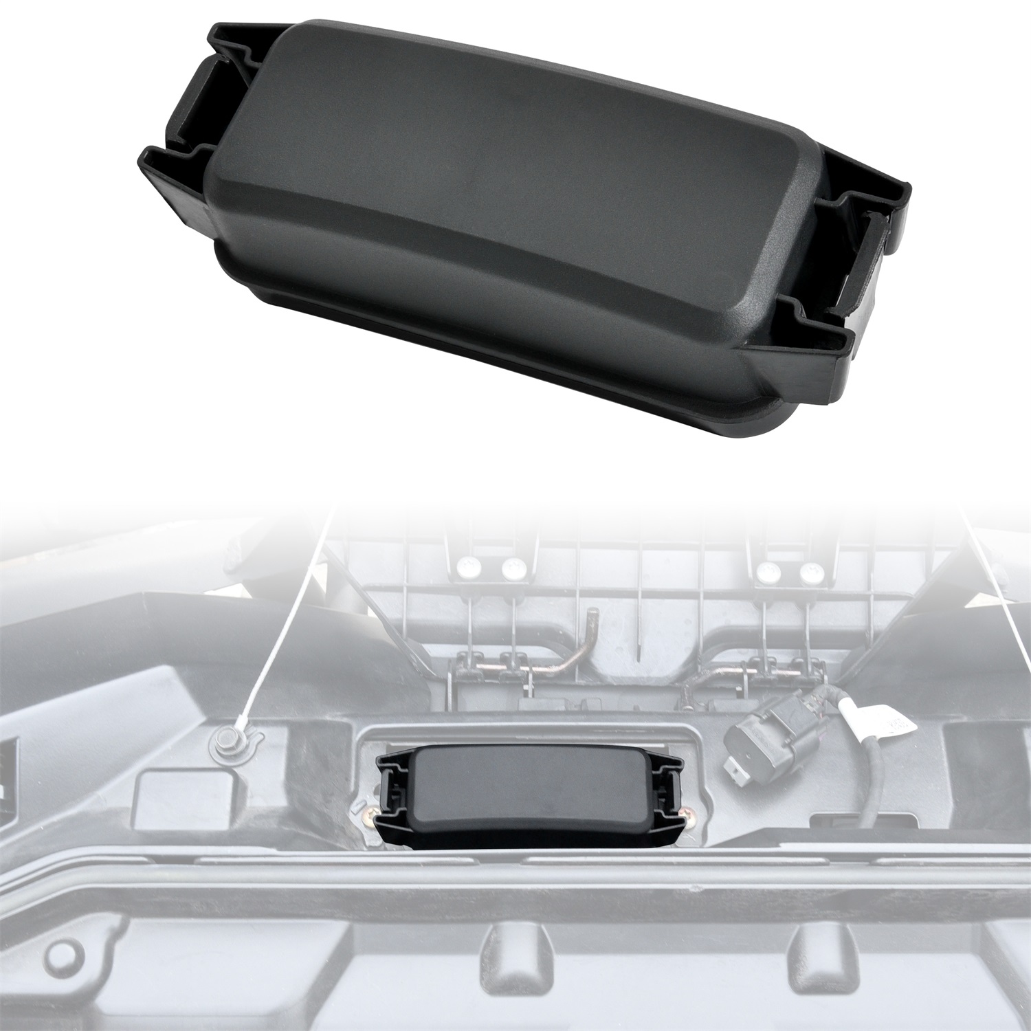 Fusebox Cover Black Plastic Fuse Box Battery Cover for Polaris Sportsman 450 570 850 XP 1000 ACE Hawkeye Scrambler 2014-2025