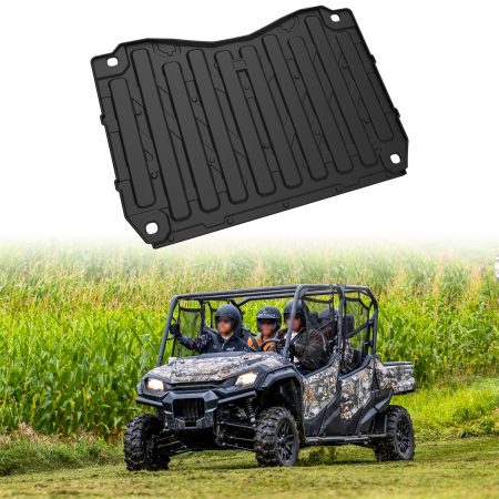 SAUTVS TPE Cargo Bed Mat Liner Compatible with Honda Pioneer 1000-3 1000-6 2016-2025 (Not for 1000-5)