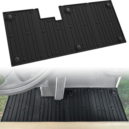 TPE Front Floor Mat for Club Car DS 1982-2013 Standard Golf Cart, Replace #1015032, 101503202