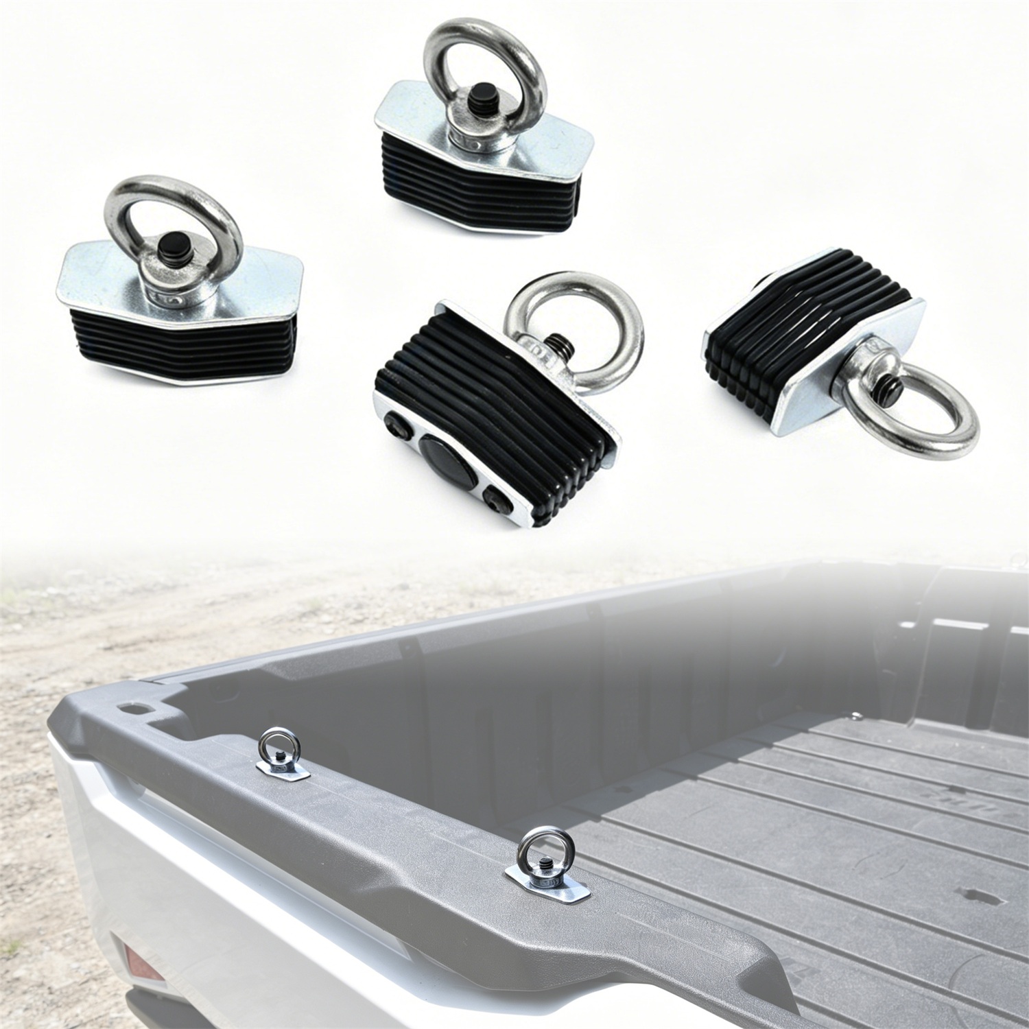 Bed Tie Down Anchors Lock for Can-Am Commander / Maverick / Defender