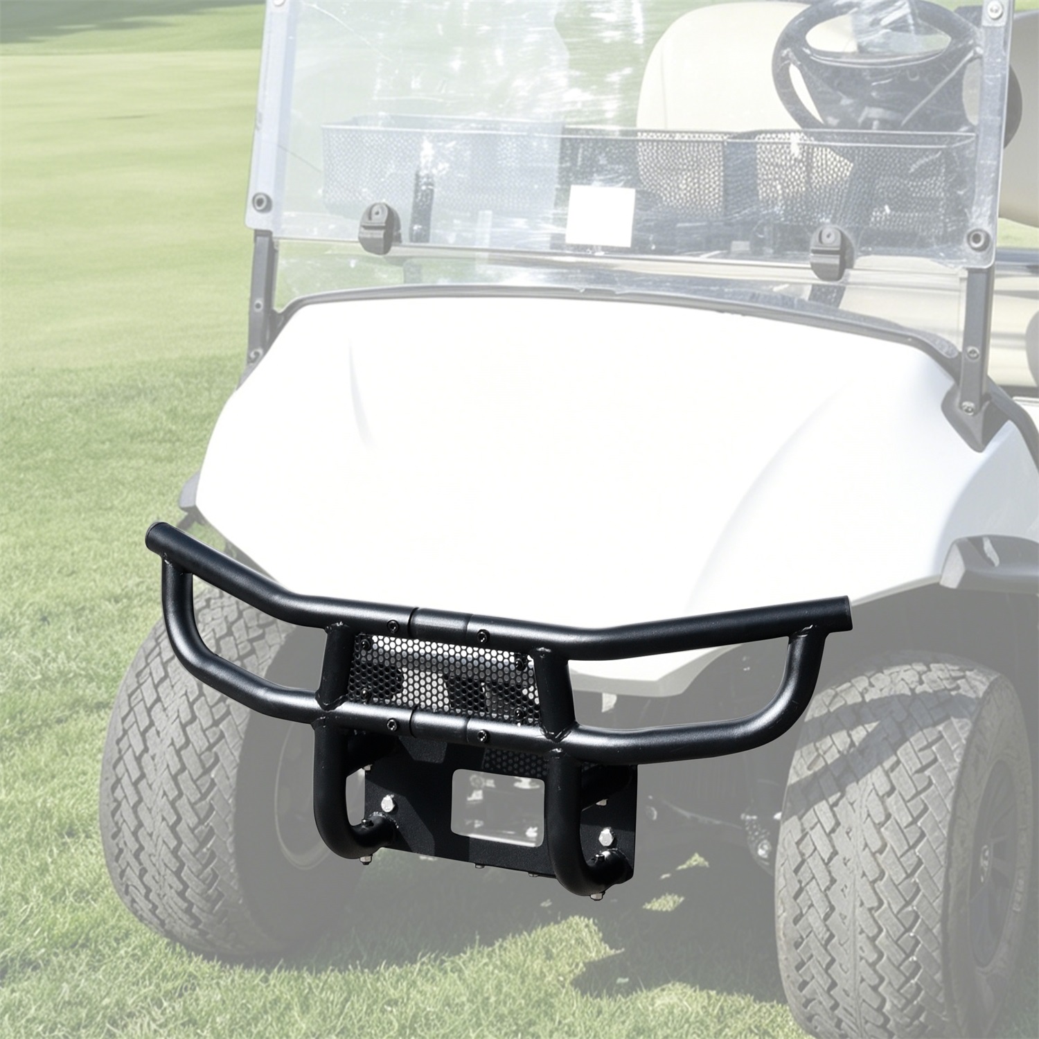 SAUTVS Combined Front Bumper for Yamaha Drive2 G29 2017+ Golf Cart Standard Model Only