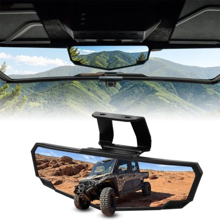 SAUTVS Center Rear View Mirror for Polaris Ranger XD 1500 2023-2026
