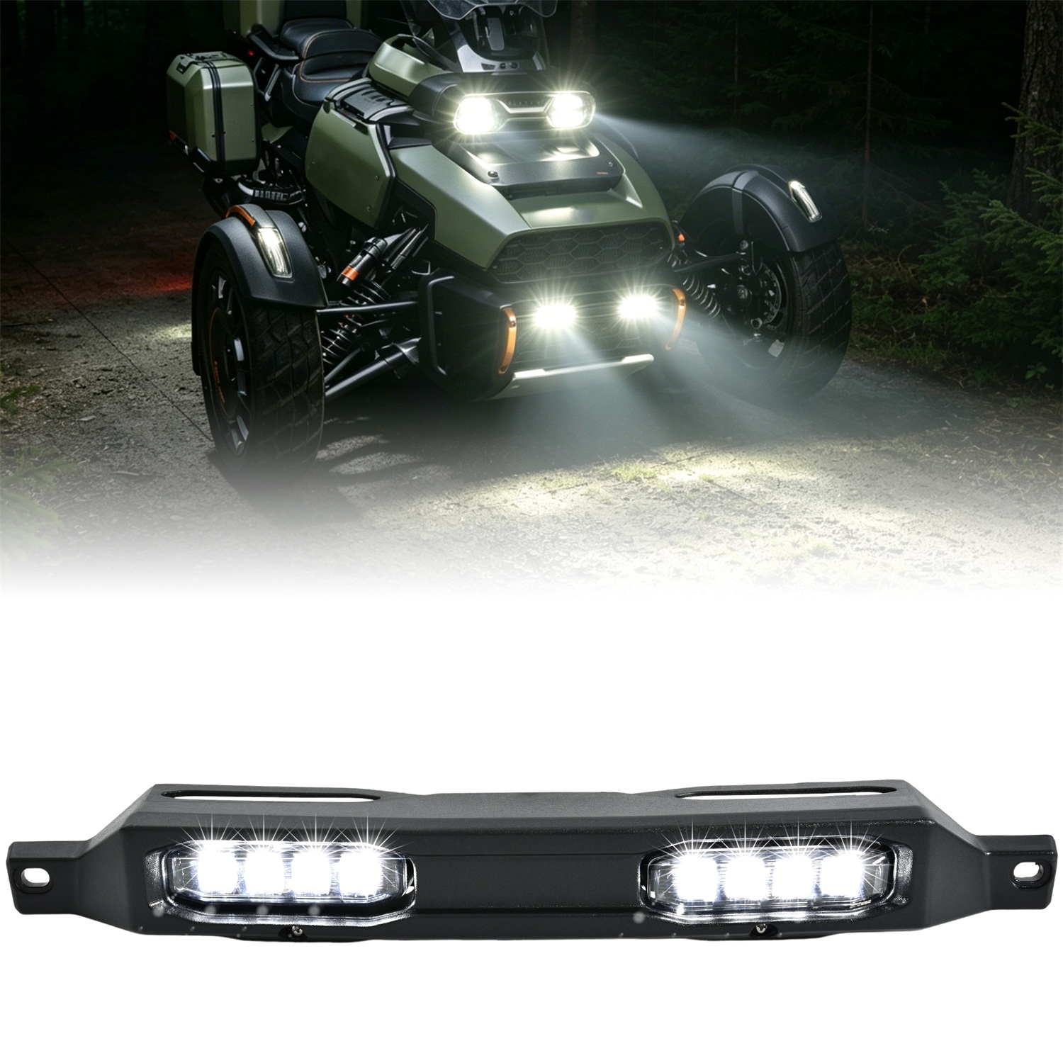 SAUTVS Auxiliary Spotlight for Can-Am Canyon XT Redrock 2025+