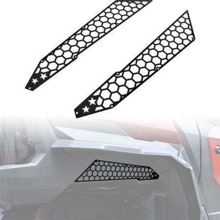 Aluminum Rear Fender Mesh Set for Polaris Xpedition XP ADV XP5 ADV5 2024+