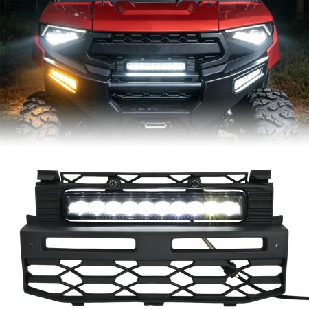 LED Mesh Grill for 2025 2026 Polaris Ranger 1000/XP 1000/Crew