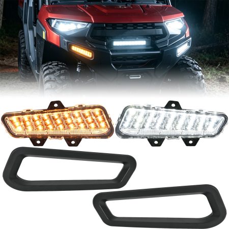 Front Bumper Lights for Polaris Ranger XP 1000/Crew 2025 2026
