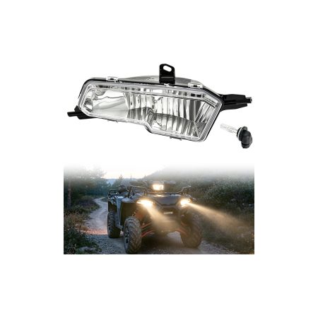 SAUTVS Right Headlight w/Bulb for Polaris Sportsman 450 570 850 1000 2017+