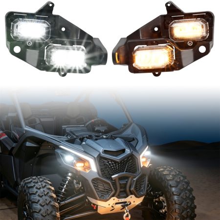 SAUTVS LED Headlights for Can-Am Maverick X3 / MAX 2026-2027