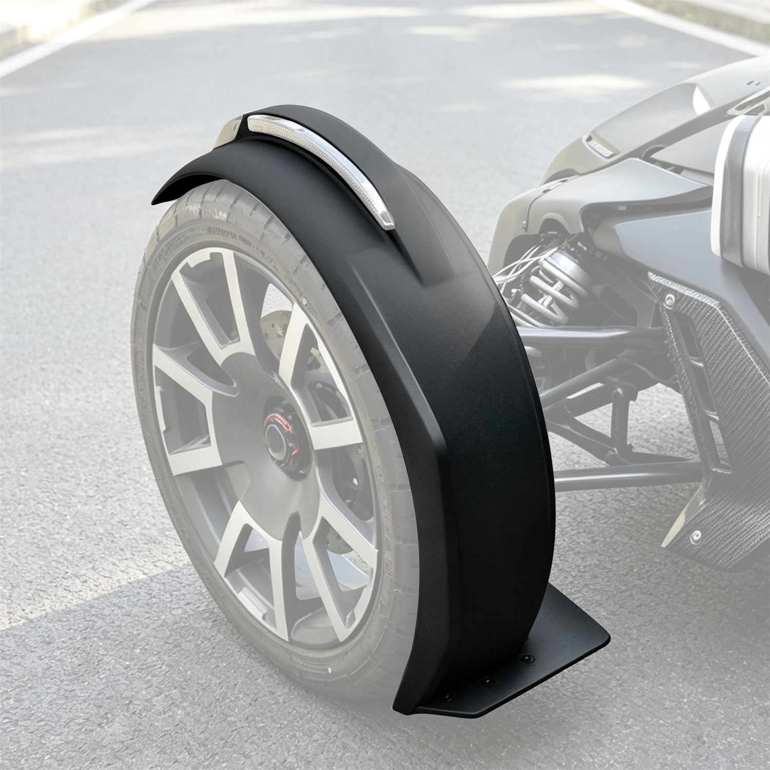 SAUTVS Left Hand Front Fender for Can-Am Ryker 2019-2026